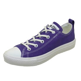 コンバース CONVERSE ALL STAR LIGHT FREELACE OX オールスター ライト フリーレース オックス 紫 軽量 撥水キャンバス スリッポン レディース あす楽 送料無料 カジュアル シンプル おしゃれ かわいい