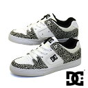 【25cmのみ】【ラストワン価格】【アウトレット交換返品不可】ディーシーシューズ DC Shoes YOUTH'S PURE DK231010 BWP ピュア カジュアル スニーカー 黒白/プリント柄 おしゃれ かわいい ジュニア/レディース 送料無料