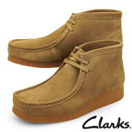 [国内正規品] クラークス Clarks Wallabee EVO BT 26172824 ワラビーブーツ ダークサンド スエード 天然…