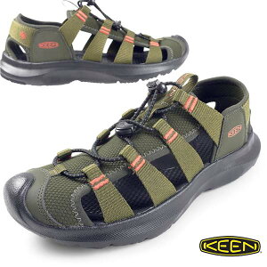 【ポイント5倍!】 キーン KEEN SEANIK H2 シーニック エイチツー 1030387 緑 超軽量 アウトドアサンダル カジュアル スポーティ シンプル おしゃれ メンズ 送料無料