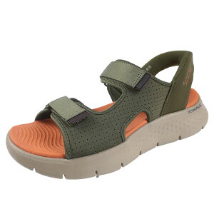 �X�P�b�`���[�Y SKECHERS SLIP-INS GO WALK FLEX SANDAL EASY ENTRY 229210 BKLM OLV �X���b�v�C���Y �S�[�E�H�[�N �t���b�N�X �T���_�� �C�[�W�[ �G���g���[ �t���[�n���h �X�|�[�e�B �A�E�g�h�A ������� ����