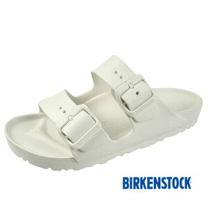 〔日本正規品〕ビルケンシュトック BIRKENSTOCK Arizona EVA 1027384 アリゾナ シャワー スライド サンダル エッグシェル 2本ベルト ナロー幅 カジュアル シンプル おしゃれ アウトドア レディース/メ