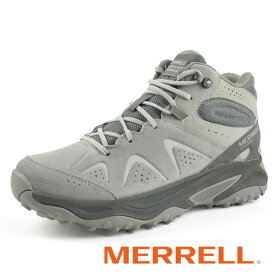 メレル MERRELL YOKOTA 3 MID WP ヨコタ ミッド J00003521 グレー 透湿・防水 ハイキングシューズ 登山靴 アウトドア ウォーキング シンプル カジュアル メンズ 送料無料