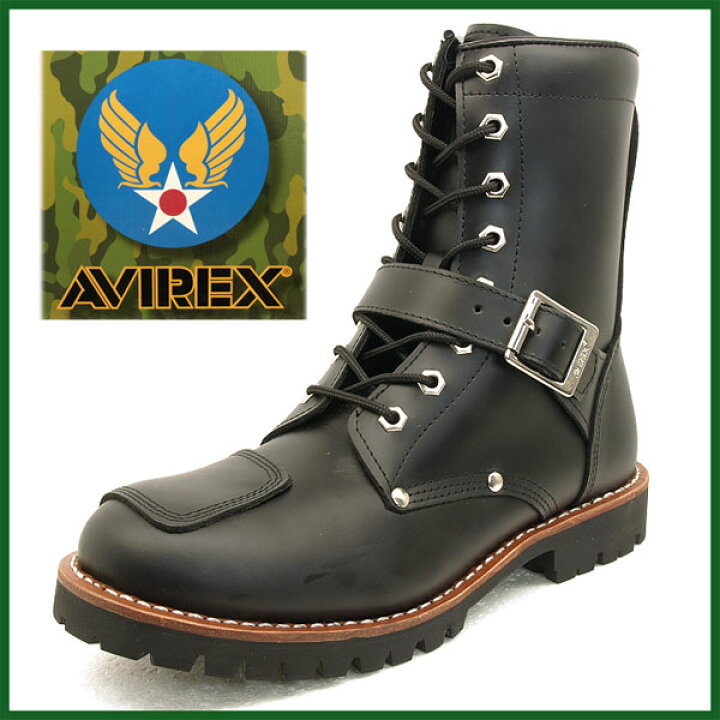 AVIREX シリアス YAMATO 2100-01 BLACK 27cm