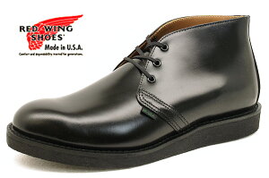 �kPT5�{�I�l�y�ۊv�p�I�C���v���[���g�z���b�h�E�B���O RED WING Postman Chukka 9196 �|�X�g�}�� �`���b�J �r�W�l�X ���[�N �`���b�J�u�[�c Black �����Y ��������