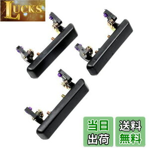 【送料無料】HTharros スズキ ジムニー アウターハンドル 社外品 交換 JA11 JA12 JA22 JA51 JA71 SJ30 SJ40 運転 助手 リア 3個