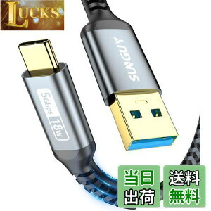 yzSUNGUY USB3.0 Gen1 USB Type C P[u 3M USB-A & USB-C 5Gbpsf[^] ^Cvc P[u Android AutoΉ ő3A}[d bLRlN^ iC҂ iPhone16/15V[YAiPad Pro/AirAGa