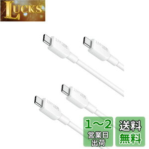 yzy2{ZbgzAnker 310 USB-C & USB-C P[u 60W USB PDΉ iPhone 16 / 15 Galaxy S24 iPad Air 5 MacBook Pro Ή(0.9m zCg)