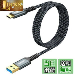yzSUNGUY USB Type C P[u 1M USB3.1 Gen2 10Gbps f[^] ^Cv c [d USB-A to USB-C bLRlN^ Android AutoΉ iC҂ ϋv iPhone16/15V[Y/Galaxy S24 ultra/iPad Pro/iPa