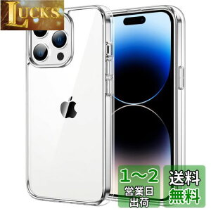 yzJEDirect iPhone 14 Pro 6.1C`p ΂݂Ȃ یP[X Ռz op[Jo[ h~ NAobN (NA)