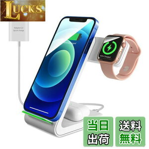 yzWINGO TIMES CX[d3in1 15W} u[d Apple Watch/Airpods[dΉ cellphone 8/Samsung Galaxy S6ȍ~Ȃ qi@Ή 
