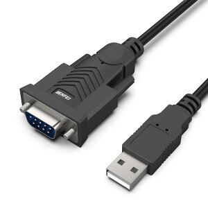 yzBENFEI USB - VA A_v^[Ars232cC USB - RS-232 IX (9 s) DB9 VA P[u 1.8M AProlific `bvZbgAWindows 11/10/8.1/8/7AMac OS X 10.6 ȍ~