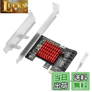 yzELUTENG SATA ݃{[h 6Gbpsx pcie sata  2|[g sata  gJ[h PCI Express x1 X4 X8 X16p ^/^V[Vgpł Windows10/8/7/VistaȂǑΉ SATA expansion board 2ports