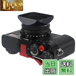 【送料無料】Haoge LH-X200B スクエアメタルレンズフード 49mmアダプターリングメタルキャップ付き X100VI Fuji X100V X100F X100T X100S X70 富士フォトカメラアクセサリー ブラック
