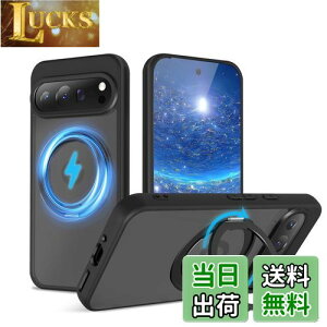 QUEASONyGoogle Pixel 9/9Pro ʗp MagSafeΉ P[Xz360°]X^h CX[dΉ pixel9 P[X Ot ČRMILKi O[OsNZ9 P[X magsafe  h~ googlesNZ9 