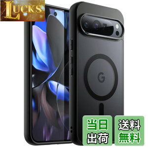 yzJETech Google Pixel 9/9 Pro 2024p }OlbgP[X MagSafeΉ }bgobN ϏՌX}zJo[ (ubN)