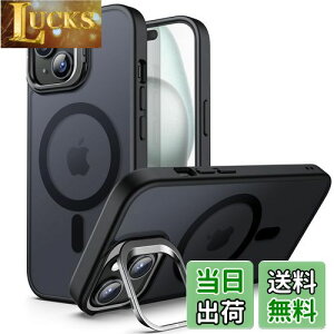 yzJETech LbNX^hP[X iPhone 15 6.1C`p MagSafeΉ \ȃJX^h }bg}OlbgobN X ϏՌX}zJo[ (ubN)