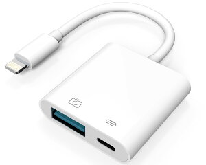 yzTOMPOL y2023Nf^z Apple MFiFؕi iPhone USB ϊA_v^ 2IN1 JA_v^[ o f[^/ʐ^/rfI/t@C] }[d lightning usb ϊ ݒsv gpȒP ܂