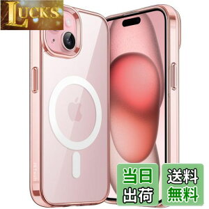 yzJEDirect iPhone 15 6.1C`p }Olbg P[X MagSafe CX[dΉ Ռz op[Jo[ h~ obN (sN)