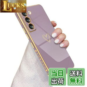 �y���������zQLTYPRI Samsung Galaxy S21 5G �P�[�X [ SC-51B | SCG09 ] �P�[�X ���킢�� ���b�L���u�n�[�g�\�t�g TPU �J�o�[ ���� �l�C �y�� �X�}�z�P�[�X �����Y�ی� �����h�~ �J�o�[ Qi ���C�����X�[�d��