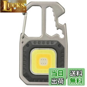 【送料無料】オーム電機 LED懐中電灯 フラッシュライト ハンディライト コンパクトツールライト 四角形 810ルーメン 栓抜き/ドライバー4種/レンチ/カラビナつき アウトドア キャンプ LH-CS81A5 0