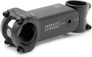 yzREDSHIFT ShockStop Suspension Stem for Oversized, Non-Standard 1-1/4in (31.8mm) Steerer Tubes, Shock-Absorbing Bike Handlebar Stem for Road, Gravel, Hybrid and E-Bikes, 6 Degree x 80 mm