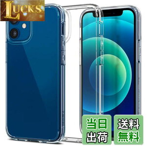 yzSpigen iPhone12 mini P[X NA ČRMILKi擾 ϏՌ 菝h~ Qi[dΉ ACtH12~jP[X EgEnCubh ACS01745 (NX^ENA)