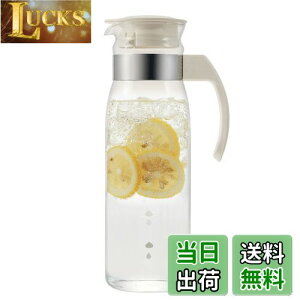 【送料無料】HARIO(ハリオ) 冷蔵庫 ポット スリム N オフホワイト 1400ml 日本製 麦茶ポット プレゼント ギフト 贈り物 RPLN-14-OW