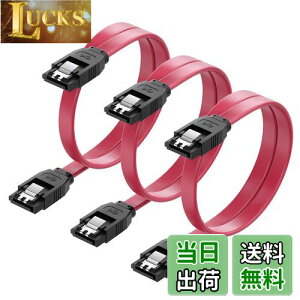 �y���������zCable Matters 3�{�Z�b 6Gbps SATA �P�[�u�� - 45cm�i�X�g���[�g�^�j�A���b�`�t�� SSD��HDD���݃V���A�� ATA3 �P�[�u���ASATA 3�A���b�h