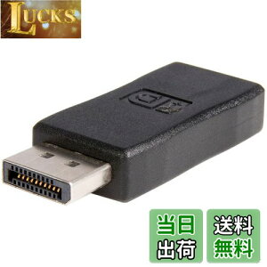 yzStarTech.com DisplayPort - HDMI ϊA_v^/DP 1.2 - HDMI rfIϊ/1080p/VESA DisplayPortKiF/fBXvC|[g - HDMI fRo[^/DP - HDMI pbVuA_v^ DP2HDMIADAP