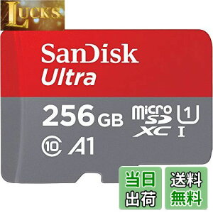 【送料無料】SanDisk SDSQUA4-256G-GN6MN 海外リテール アダプター無