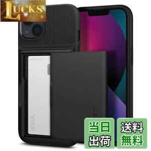 yzSpigen iPhone 13 P[X J[h [P[X 2d\ ϏՌ ČRMILKi擾 h~ IC J[h |Pbg pXP[X XEA[}[ CS ACS03536 (ubN)