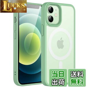 yzJETech iPhone 12 mini 5.4C`p }Olbg P[X MagSafeɑΉ ̃}bgw ^ ϏՌ Jo[ (O[)