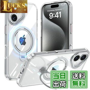 Fadkzyxr iPhone 16 p P[X MagSafeΉ O360°]X^h@\ cΉ  ΂ݖh~ CX[d phone16 X}zP[X Yی ČRKi ϏՌ gуJo[ ACtH 16 P