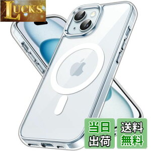 yzJETech iPhone 15 Plus 6.7C`p }Olbg P[X MagSafe CX[dΉ Ռz op[Jo[ h~ obN (NA)