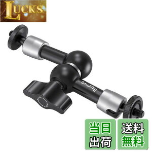 �y���������zSMALLRIG �}�W�b�N�A�[�� 5.5�C���`�֐ߎ��A�[��(140mm) ���j�^�[�A�[�� �ω׏d1.5KG 1/4-20�l�W�A�_�v�^�[����-2065B