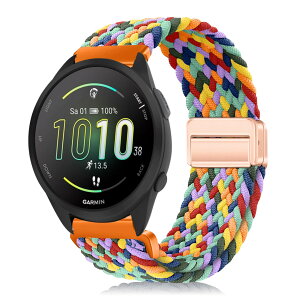 �y���������z[YealRed] �o���h 20mm For Garmin Forerunner 570 42mm/Vvoactive 6 / 5 �����p�X�g���b�v �e���i�C������ �ւ��x���g �ґg�X�g���b�v ���C�o�b�N�� �����x���g �}�O�l�b�g�o���h �R���p�`�u��Gar