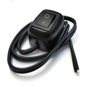 yzESJNNK ԂDIYXCb` ԗp XCb` {^ D^̃{^ OFF/ON DC 12V 10A 0.6m P[ut ʃe[vt LEDCgo[p ԉ gpȒP