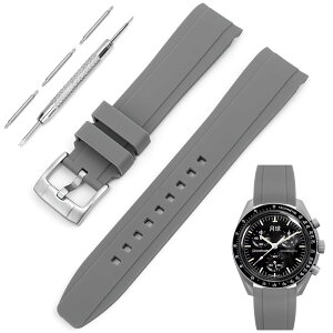 �y���������z[TeamSky] �r���v�o���h ���v�X�g���b�v Omega X Swatch Speedmaster MoonSwatch�ɑΉ� 20mm �� ���v�p �V���R���x���g �I���Kx�X�E�H�b�`�̋���u�X�s�[�h�}�X�^�[ ���[���X�E�H�b�`�v�݊� �r