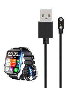 【送料無料】For Zaida q9 / Q9pro スマートウォッチ 充電ケーブル 磁気 USB充電器【KONXISA】汎用マグネットコード 磁気吸着 急速 高耐久 軽量 小さい 持ち運び便利 旅行用