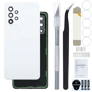 yzZHUROUPU for Samsung MNV[ A52 5G A526B/DS A526U ̂߂̗\̎ւAOtꂽJ LenAOtꂽe[vяCptĂ for Samsung MNV[