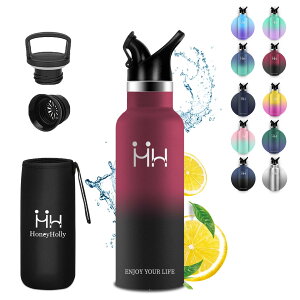 【送料無料】Eliciya 水筒 500ml/750ml/1000mlステンレスボトル保温 保冷 軽量トラベル ボトル 耐熱ボトル 洗いやすい 漏れ防止 スポーツボトル 外出・オフィス 学校・旅行・男の子 女の子 子供用