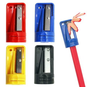 【送料無料】EsiFare 大工用鉛筆削り手動【4個パック】ミニ軽い携帯鉛筆削り筆箱用学習オフィス用品