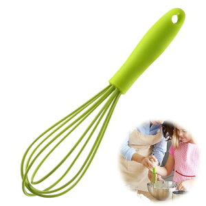 【送料無料】PAVIKE 泡立て器 手動 シリコン製 ホイッパー キッチン用品 製菓用 卵、クリーム、バター、メレンゲ、ケーキ お菓子作り 生卵 撹拌 玉子 混ぜ棒 料理用 混ぜる道具