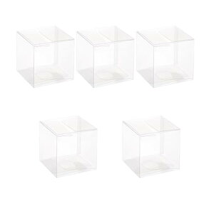 yzChasCoCo PVC Mtg{bNX 50*50*50mm 5Zbg vX`bNP[X ܂ {bNX v[g  v[gbsO NA  h gݗĊȒP