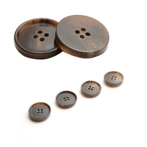 �y���������zChasCoCo �ٖD�{�^�� �~�a11.5mm 6�� ���p�� �ی^ �����{�^�� �X�[�c �t���b�g 4�� �N���t�g �R�[�g �Z�[�^�[ �ٖD �ߗ� DIY�p �f�B�[�v�u���[ �i�R�[�q�[�F�j