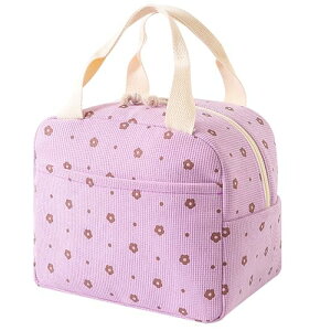 【送料無料】Refoiner ランチバッグ お弁当 サーモス 保冷バッグ 大きめ 弁当箱 ランチトート 大容量 おしゃれ 仕事 ピクニック キャンプ旅行に最適 便利な収納 耐久性と防水性 女性 子供用 保