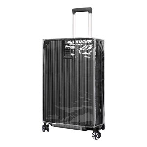 【送料無料】CAPASTEC スーツケース カバー キャリーバッグ クリア 透明 防水 防傷 厚手 汚れ 雨 保護 旅行 出張 無地 雨除けカバー レインカバー おしゃれ ラゲッジ トランク ビニール PVC 5サイ