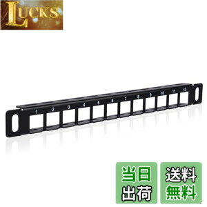 �y���������zGeeekPi 10�C���` 0.5U 12�|�[�g�u�����N�L�[�X�g�[���p�b�`�p�l�� DeskPi RackMate T0/T1/T2�T�[�r�X�L���r�l�b�g�p �C�[�T�l�b�gCAT5/CAT5e/CAT6/CAT6a�p�P�[�u���Ǘ��p�l��