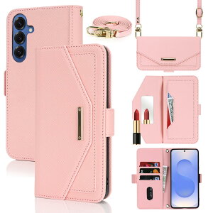 �y���������zCross pattern Wallet leather case for Galaxy S25